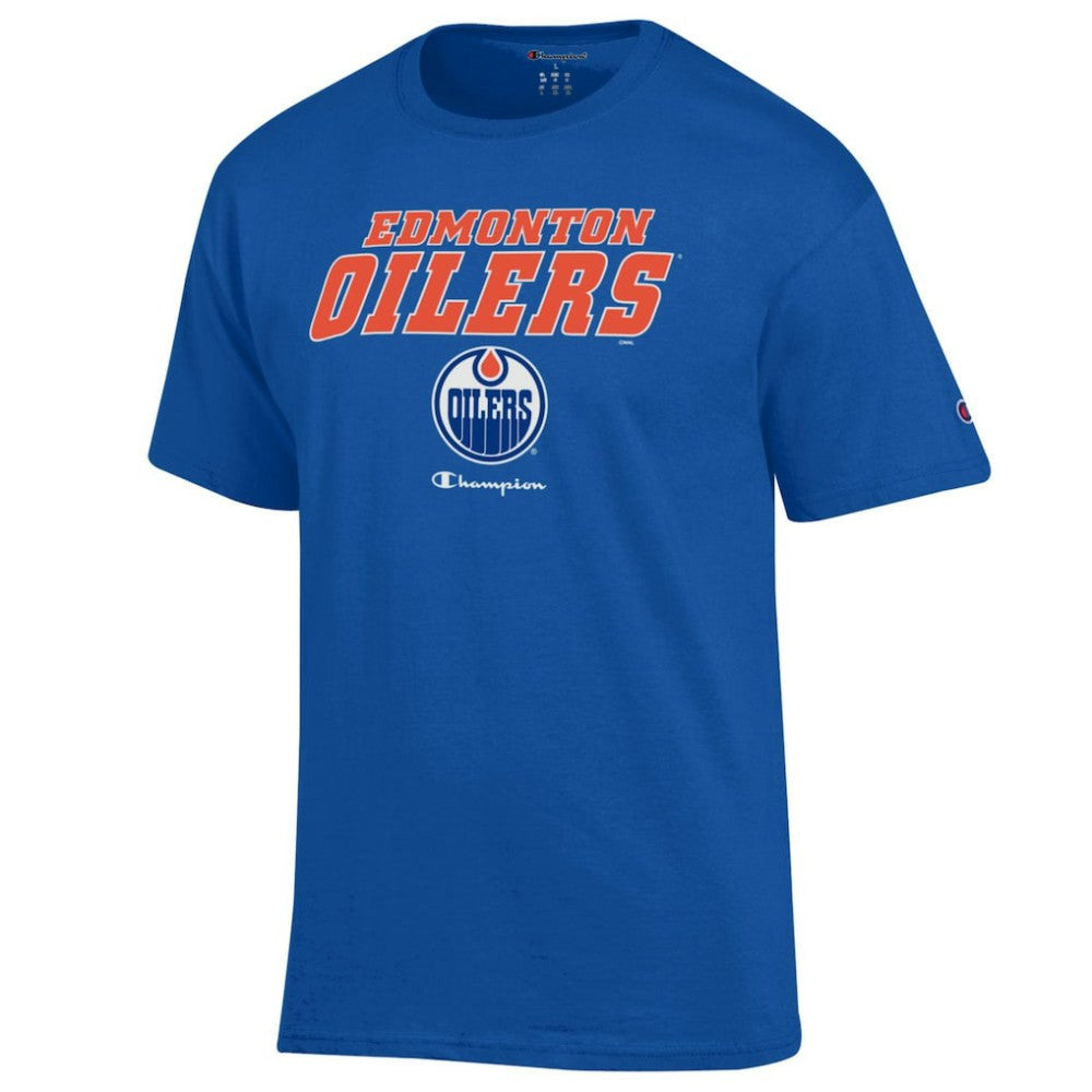Edmonton Oilers Champion Jersey T-Shirt -  NHL T-shirts