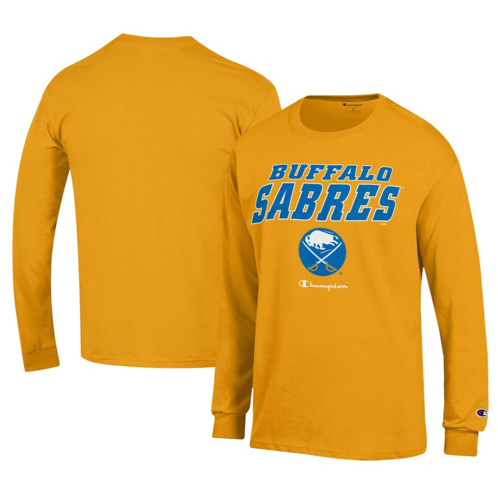 Buffalo Sabres Champion Long-Sleeve Jersey T-Shirt -  NHL T-shirts