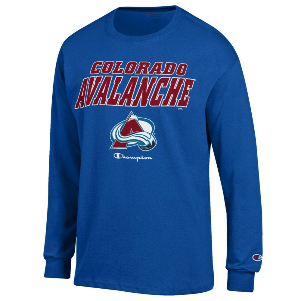 Colorado Avalanche Champion Long-Sleeve Jersey T-Shirt -  NHL T-shirts