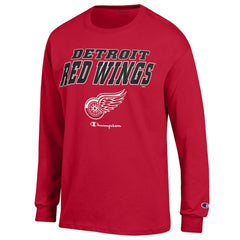 Detroit Red Wings Champion Long-Sleeve Jersey T-Shirt -  NHL T-shirts
