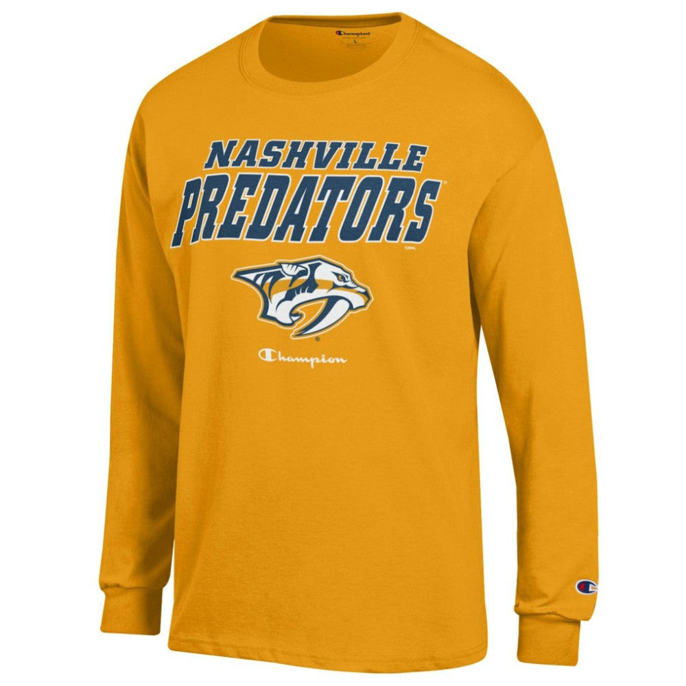 Nashville Predators Champion Long-Sleeve Jersey T-Shirt -  NHL T-shirts