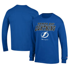 Tampa Bay Lightning Champion Long-Sleeve Jersey T-Shirt -  NHL T-shirts