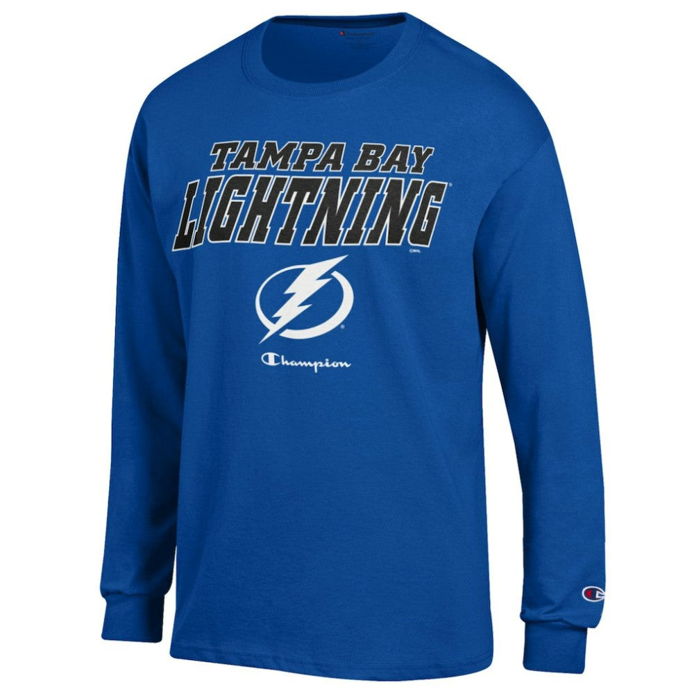 Tampa Bay Lightning Champion Long-Sleeve Jersey T-Shirt -  NHL T-shirts