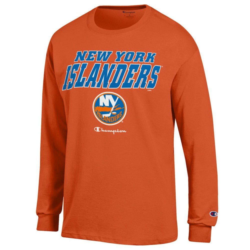 New York Islanders Champion Long-Sleeve Jersey T-Shirt -  NHL T-shirts