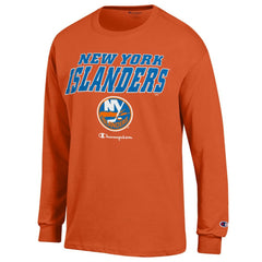 New York Islanders Champion Long-Sleeve Jersey T-Shirt -  NHL T-shirts