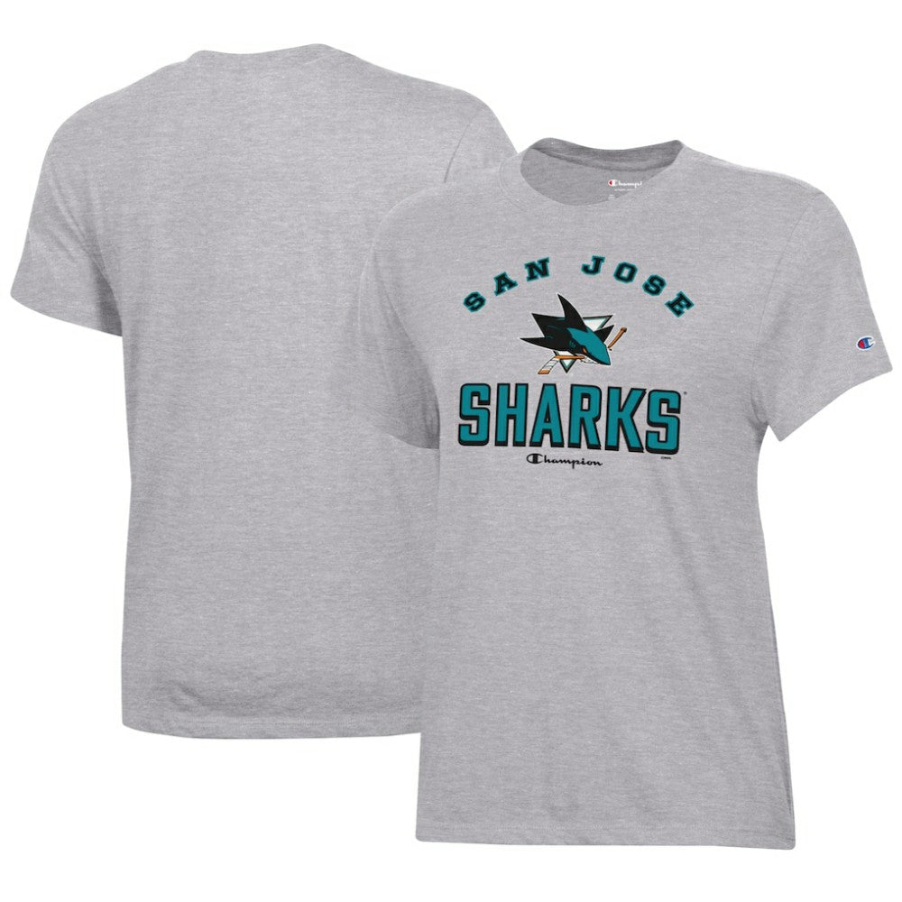 San Jose Sharks Champion Women's Core T-Shirt -  NHL T-shirts