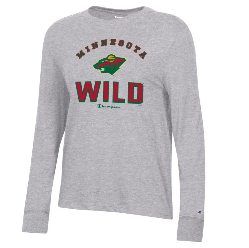 Minnesota Wild Champion Women's Core Long Sleeve T-Shirt -  NHL T-shirts