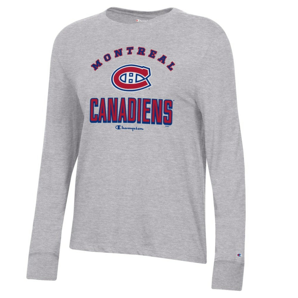 Montreal Canadiens Champion Women's Core Long Sleeve T-Shirt -  NHL T-shirts