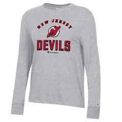 New Jersey Devils Champion Women's Core Long Sleeve T-Shirt -  NHL T-shirts