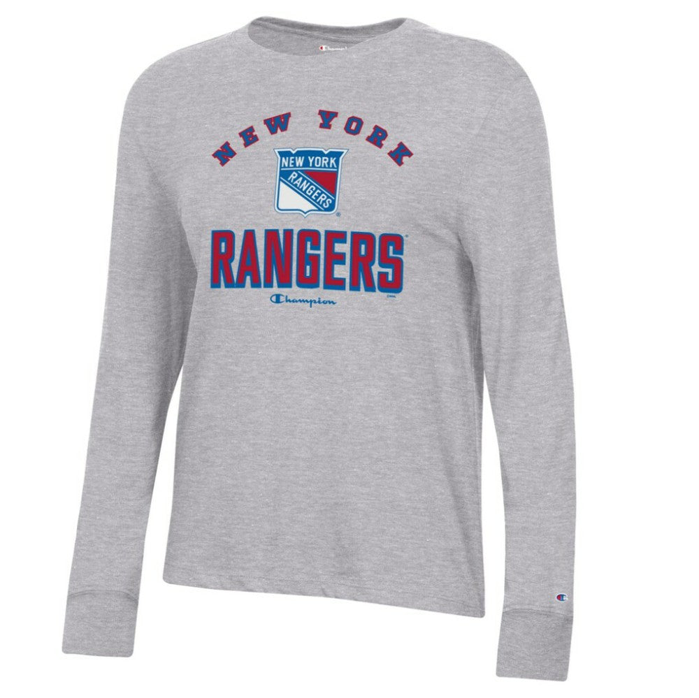 New York Rangers Champion Women's Core Long Sleeve T-Shirt -  NHL T-shirts