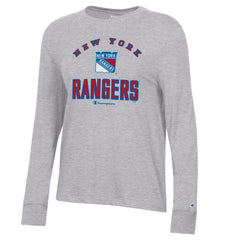 New York Rangers Champion Women's Core Long Sleeve T-Shirt -  NHL T-shirts