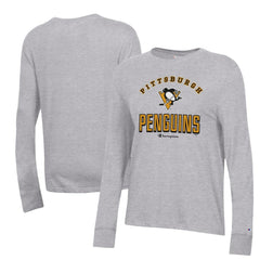 Pittsburgh Penguins Champion Women's Core Long Sleeve T-Shirt -  NHL T-shirts