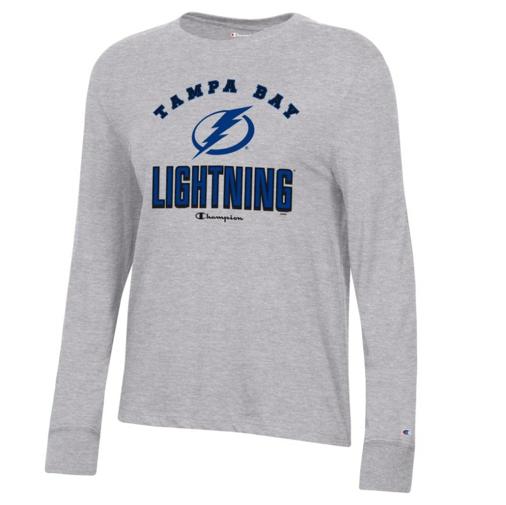 Tampa Bay Lightning Champion Women's Core Long Sleeve T-Shirt -  NHL T-shirts