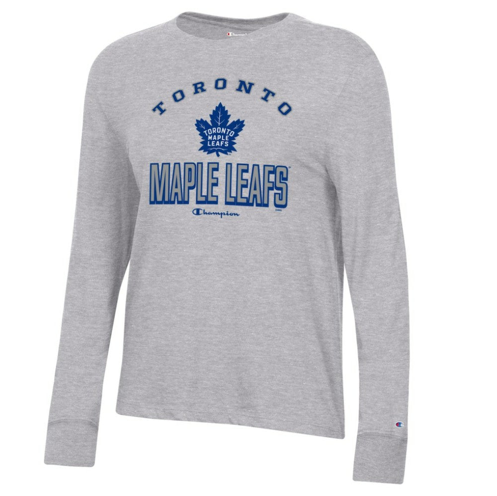 Toronto Maple Leafs Champion Women's Core Long Sleeve T-Shirt -  NHL T-shirts