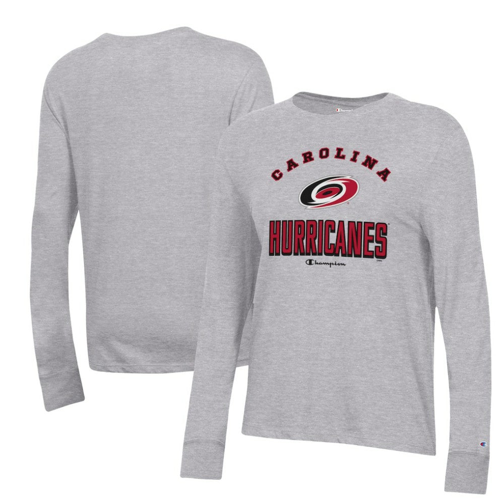 Carolina Hurricanes Champion Women's Core Long Sleeve T-Shirt -  NHL T-shirts