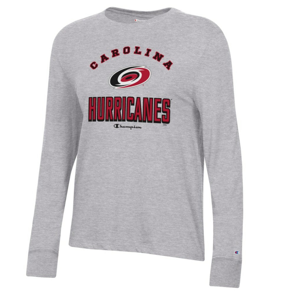 Carolina Hurricanes Champion Women's Core Long Sleeve T-Shirt -  NHL T-shirts