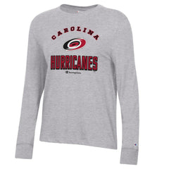Carolina Hurricanes Champion Women's Core Long Sleeve T-Shirt -  NHL T-shirts