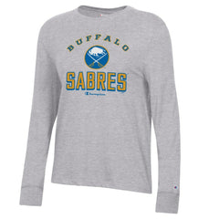Buffalo Sabres Champion Women's Core Long Sleeve T-Shirt -  NHL T-shirts