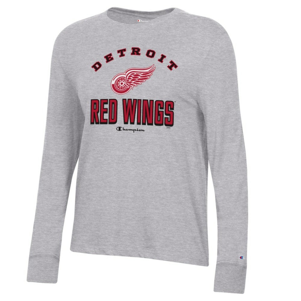 Detroit Red Wings Champion Women's Core Long Sleeve T-Shirt -  NHL T-shirts