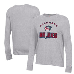 Columbus Blue Jackets Champion Women's Core Long Sleeve T-Shirt -  NHL T-shirts