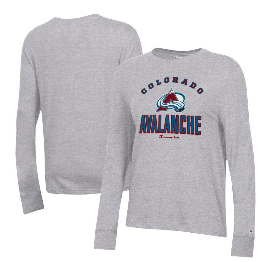 Colorado Avalanche Champion Women's Core Long Sleeve T-Shirt -  NHL T-shirts