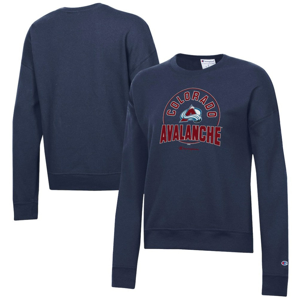Colorado Avalanche Champion Women's Powerblend Pullover Sweatshirt -  NHL Sweatshirts