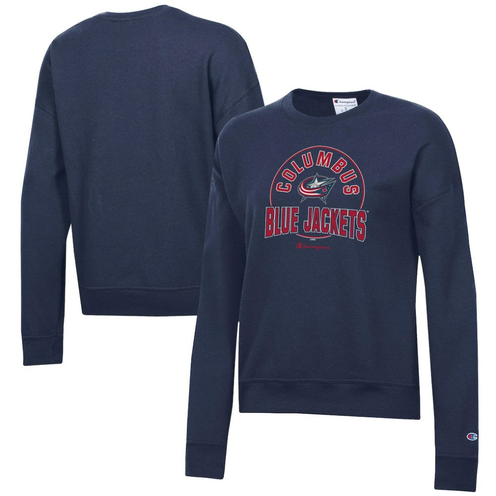 Columbus Blue Jackets Champion Women's Powerblend Pullover Sweatshirt -  NHL Sweatshirts