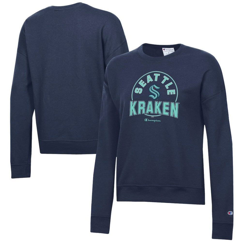 Seattle Kraken Champion Women's Powerblend Pullover Sweatshirt -  NHL Sweatshirts