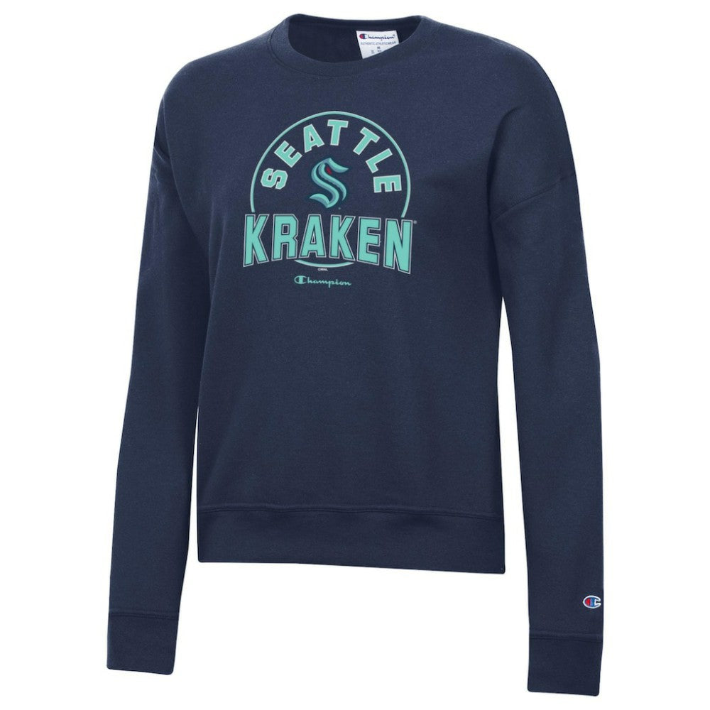 Seattle Kraken Champion Women's Powerblend Pullover Sweatshirt -  NHL Sweatshirts