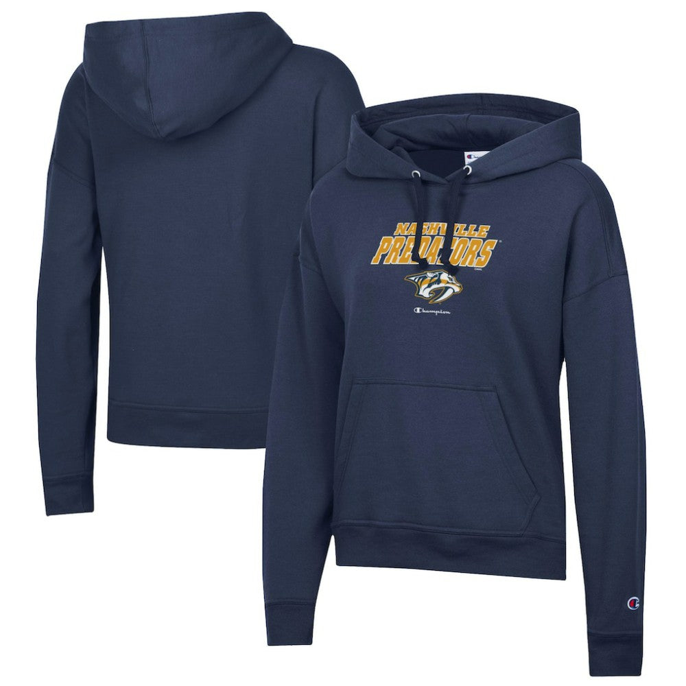 Nashville Predators Champion Women's Powerblend Fleece Pullover Hoodie -  NHL Hoodies