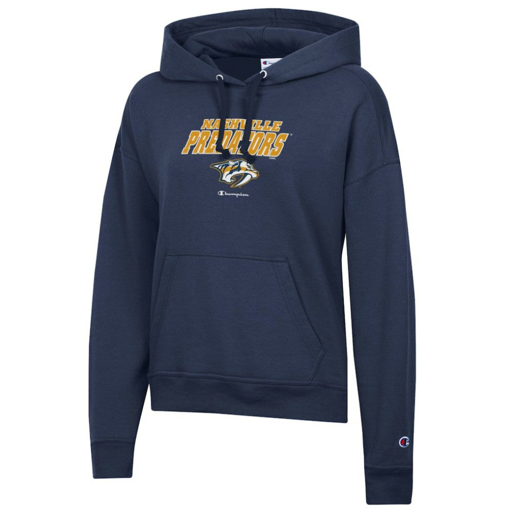 Nashville Predators Champion Women's Powerblend Fleece Pullover Hoodie -  NHL Hoodies