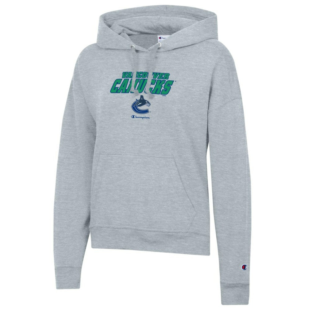 Vancouver Canucks Champion Women's Powerblend Fleece Pullover Hoodie -  NHL Hoodies