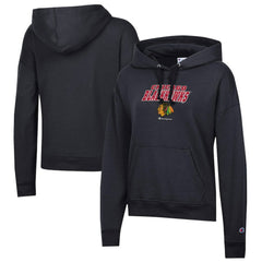 Chicago Blackhawks Champion Women's Powerblend Fleece Pullover Hoodie -  NHL Hoodies
