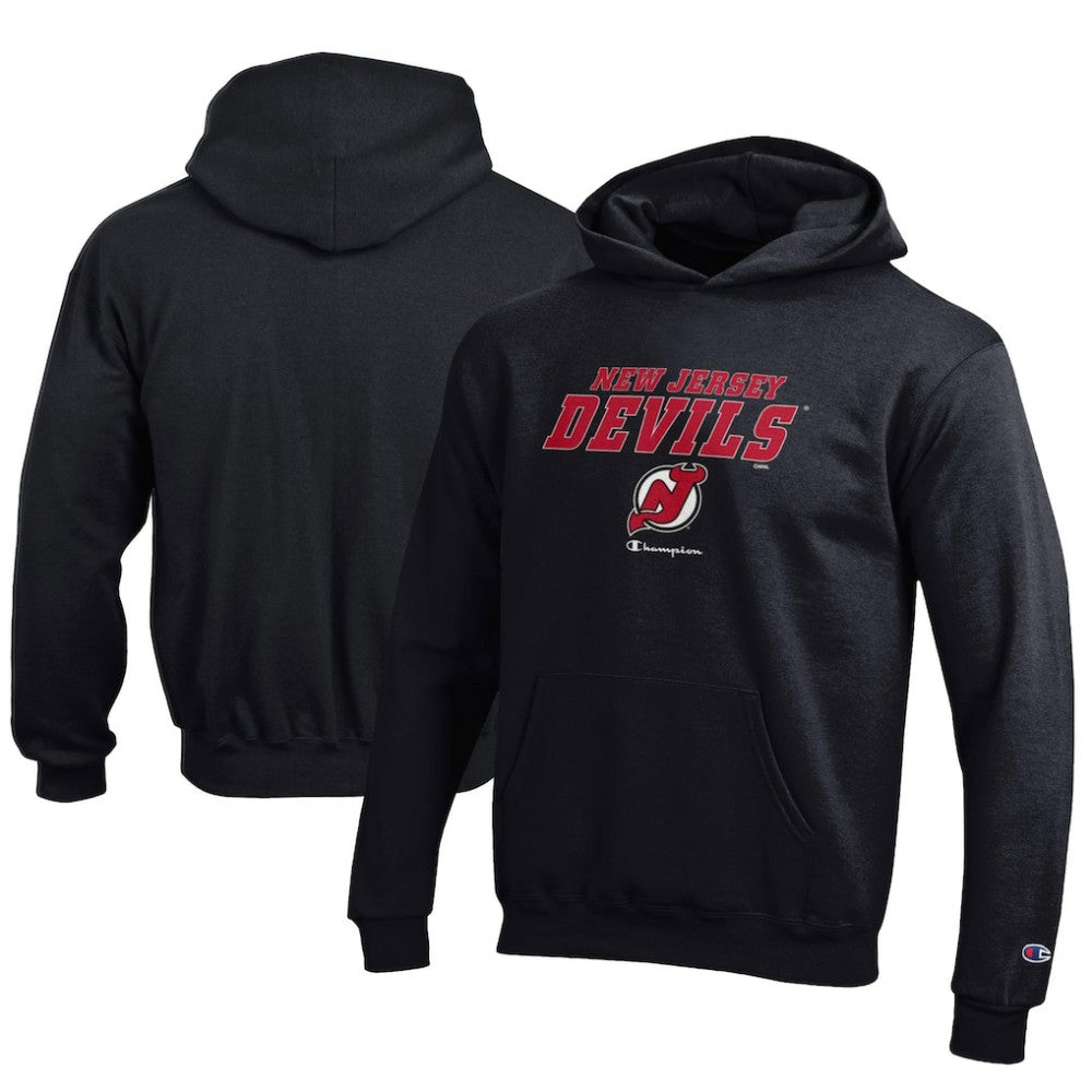 New Jersey Devils Champion Youth Eco Powerblend Pullover Hoodie -  NHL Jerseys