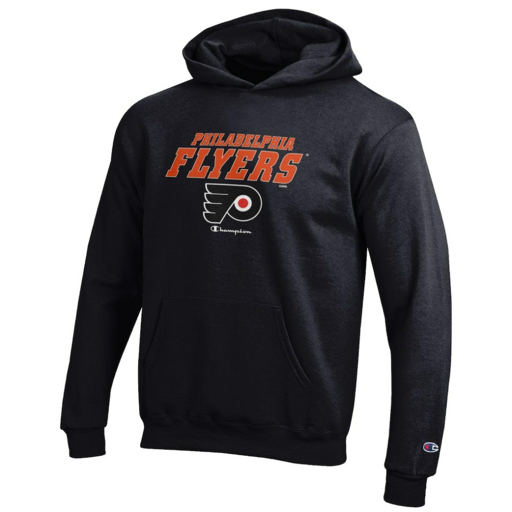 Philadelphia Flyers Champion Youth Eco Powerblend Pullover Hoodie -  NHL Hoodies
