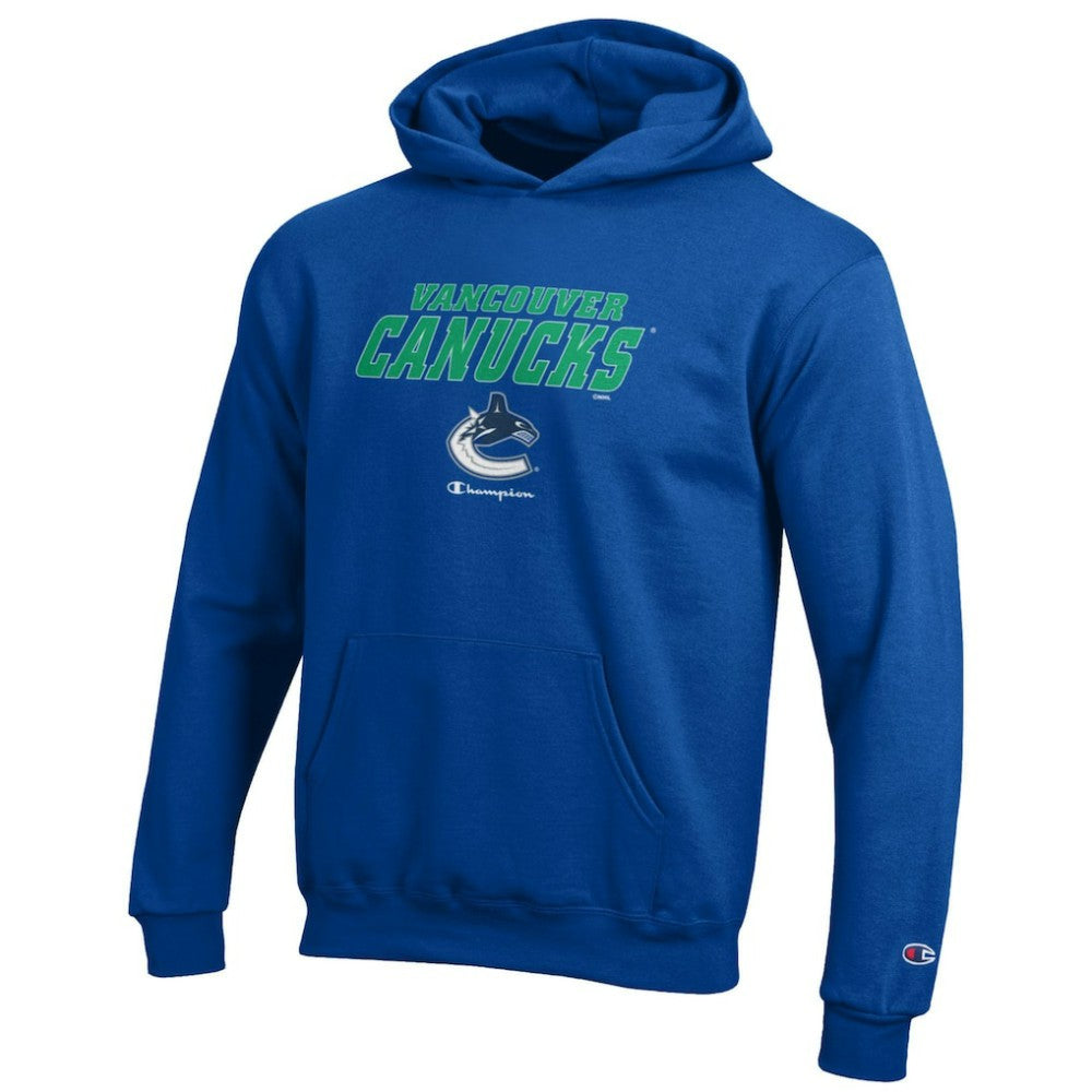Vancouver Canucks Champion Youth Eco Powerblend Pullover Hoodie -  NHL Hoodies