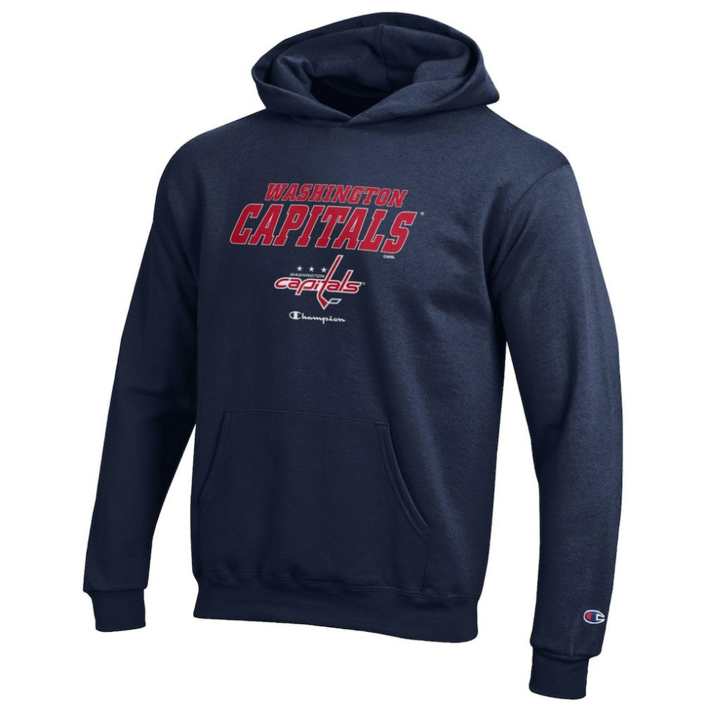 Washington Capitals Champion Youth Eco Powerblend Pullover Hoodie -  NHL Hoodies