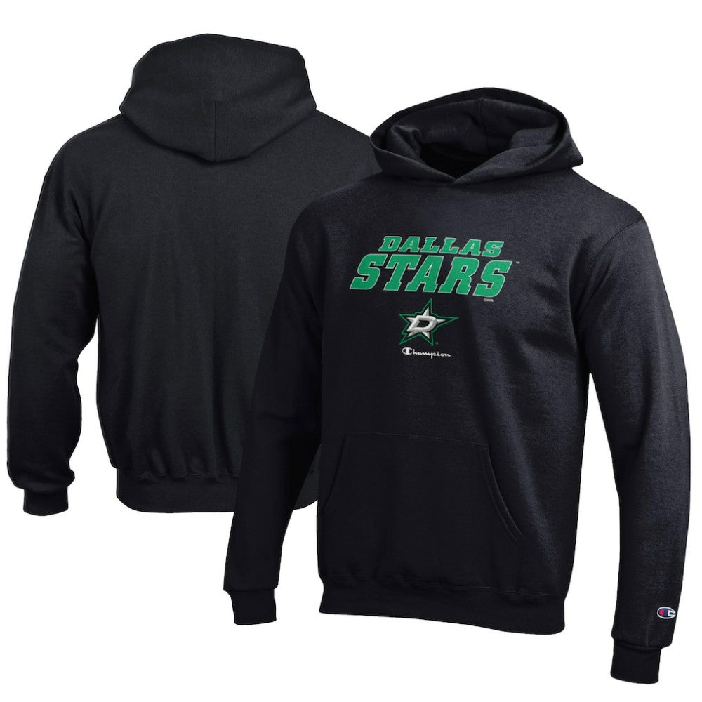 Dallas Stars Champion Youth Eco Powerblend Pullover Hoodie -  NHL Hoodies