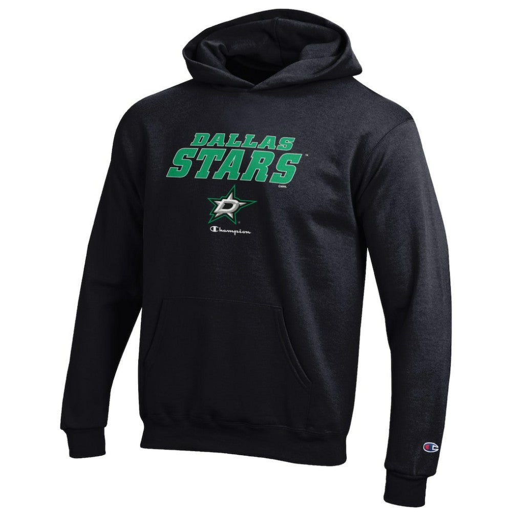 Dallas Stars Champion Youth Eco Powerblend Pullover Hoodie -  NHL Hoodies