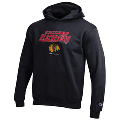 Chicago Blackhawks Champion Youth Eco Powerblend Pullover Hoodie -  NHL Hoodies