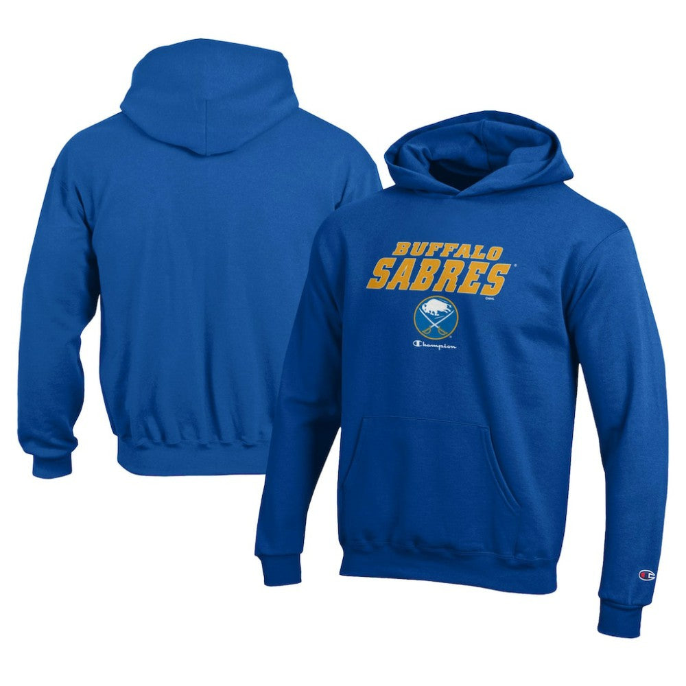 Buffalo Sabres Champion Youth Eco Powerblend Pullover Hoodie -  NHL Hoodies