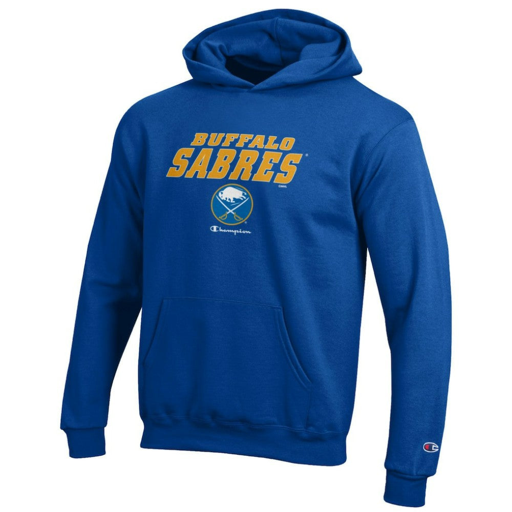 Buffalo Sabres Champion Youth Eco Powerblend Pullover Hoodie -  NHL Hoodies