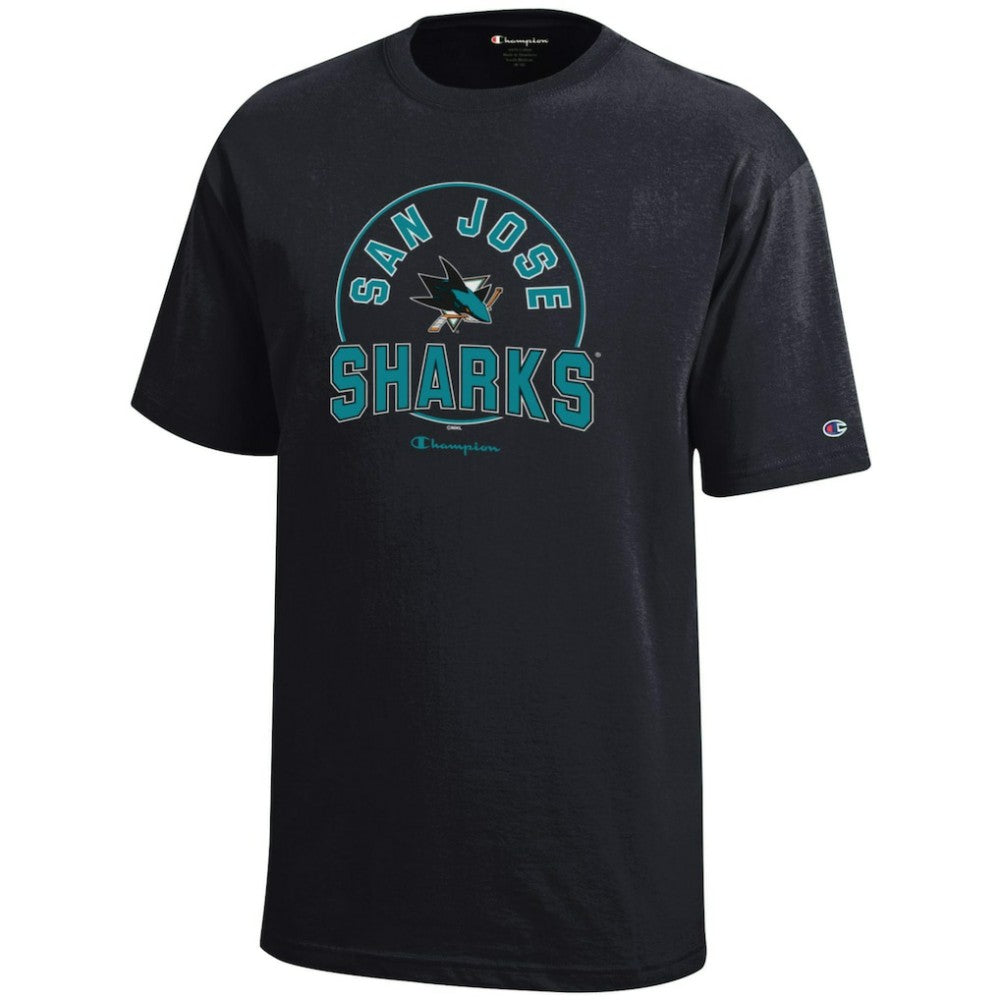 San Jose Sharks Champion Youth Jersey T-Shirt -  NHL T-shirts