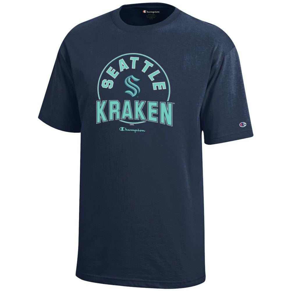 Seattle Kraken Champion Youth Jersey T-Shirt -  NHL T-shirts