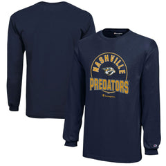Nashville Predators Champion Youth Long-Sleeve Jersey T-Shirt -  NHL T-shirts