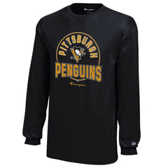 Pittsburgh Penguins Champion Youth Long-Sleeve Jersey T-Shirt -  NHL T-shirts