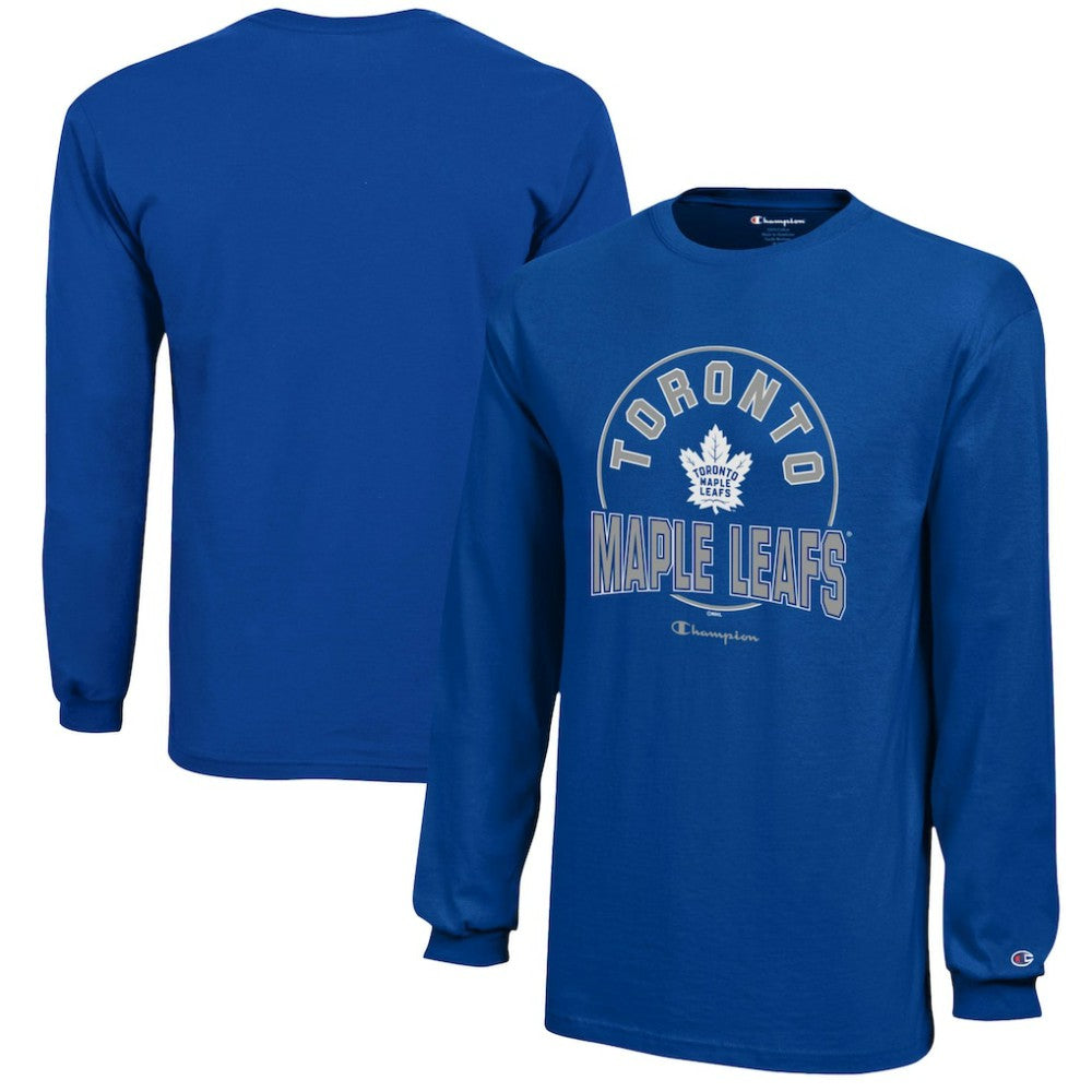 Toronto Maple Leafs Champion Youth Long-Sleeve Jersey T-Shirt -  NHL T-shirts