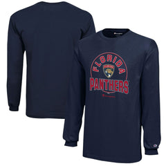 Florida Panthers Champion Youth Long-Sleeve Jersey T-Shirt -  NHL T-shirts