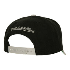 Black/Gray Brooklyn Nets Soul XL Logo Pro Crown Snapback Hat | NBA