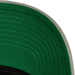 Black/Gray Brooklyn Nets Soul XL Logo Pro Crown Snapback Hat | NBA